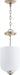 Quorum - 2911-8-60 - Three Light Dual Mount - Richmond - Aged Silver Leaf