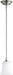 Quorum - 3122-65 - One Light Pendant - Rossington - Satin Nickel