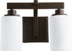 Quorum - 5207-2-86 - Two Light Vanity - Lancaster - Oiled Bronze