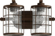 Quorum - 5364-2-86 - Two Light Vanity - Ellis - Oiled Bronze