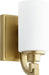Quorum - 5407-1-80 - One Light Wall Mount - Lancaster - Aged Brass