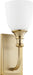 Quorum - 5411-1-80 - One Light Wall Mount - Richmond - Aged Brass