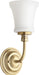 Quorum - 5522-1-80 - One Light Wall Mount - Rossington - Aged Brass