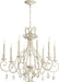 Quorum - 6014-8-70 - Eight Light Chandelier - Ansley - Persian White