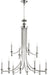 Quorum - 6022-12-62 - 12 Light Chandelier - Rossington - Polished Nickel