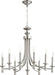 Quorum - 6022-9-65 - Nine Light Chandelier - Rossington - Satin Nickel