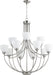 Quorum - 6059-12-65 - 12 Light Chandelier - Enclave - Satin Nickel
