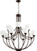 Quorum - 6059-12-86 - 12 Light Chandelier - Enclave - Oiled Bronze