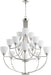 Quorum - 6059-15-62 - 15 Light Chandelier - Enclave - Polished Nickel