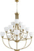 Quorum - 6059-15-80 - 15 Light Chandelier - Enclave - Aged Brass