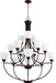 Quorum - 6059-15-86 - 15 Light Chandelier - Enclave - Oiled Bronze