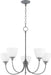 Quorum - 6109-5-17 - Five Light Chandelier - Celeste - Zinc