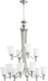 Quorum - 6122-12-65 - 12 Light Chandelier - Rossington - Satin Nickel