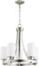 Quorum - 6207-5-65 - Five Light Chandelier - Lancaster - Satin Nickel