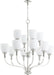 Quorum - 6811-12-62 - 12 Light Chandelier - Richmond - Polished Nickel