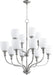 Quorum - 6811-12-65 - 12 Light Chandelier - Richmond - Satin Nickel