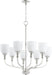 Quorum - 6811-8-62 - Eight Light Chandelier - Richmond - Polished Nickel