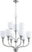 Quorum - 6811-9-65 - Nine Light Chandelier - Richmond - Satin Nickel