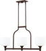 Quorum - 6911-3-186 - Three Light Island Pendant - Richmond - Oiled Bronze