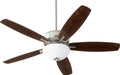 Quorum - 70525-65 - 52``Ceiling Fan - Breeze - Satin Nickel