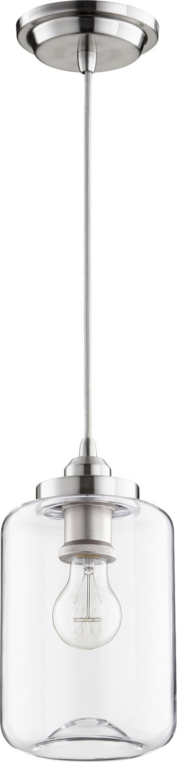 Quorum - 846-65 - One Light Pendant - Satin Nickel