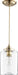 Quorum - 846-80 - One Light Pendant - Aged Brass