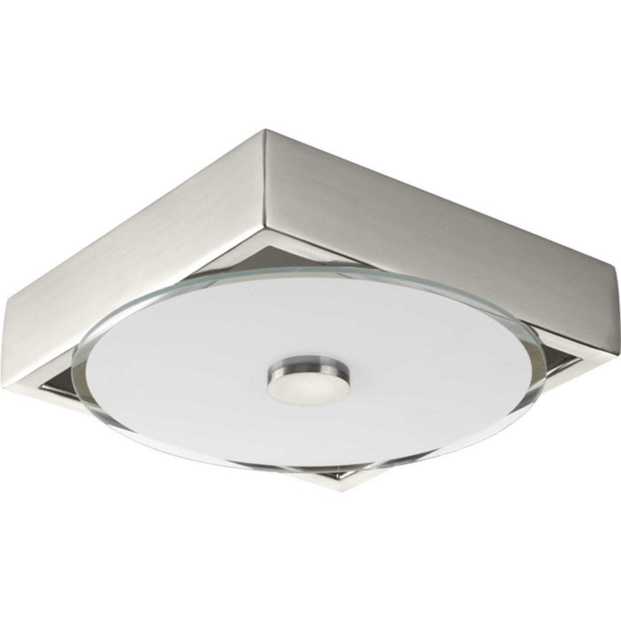 LED Flush Mount/Wall Sconce from the Frame collection in Brushed Nickel finish