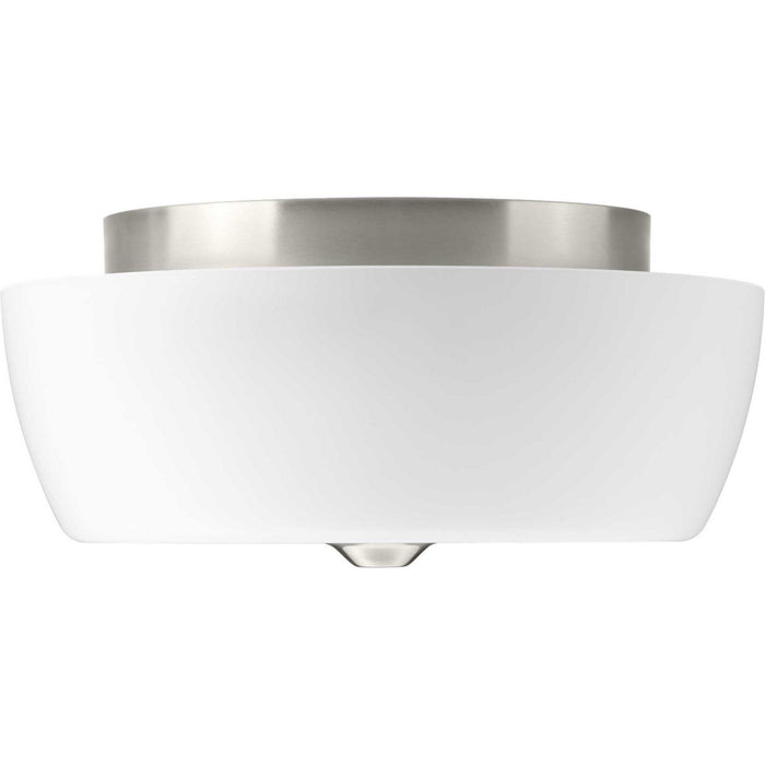 Progress Lighting - P350061-009 - Two Light Flush Mount - Leap - Brushed Nickel