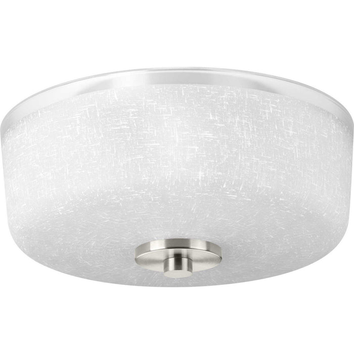Progress Lighting - P3620-09 - Two Light Flush Mount - Alexa - Brushed Nickel