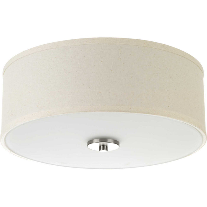 LED Flush Mount from the Inspire collection in Brushed Nickel finish