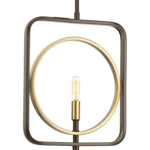 Progress Lighting - P500027-020 - One Light Mini Pendant - Swing - Antique Bronze