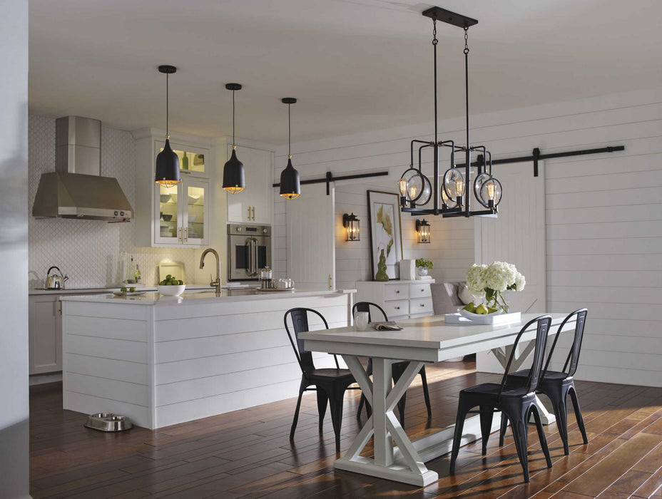 One Light Mini Pendant from the Era collection in Black finish
