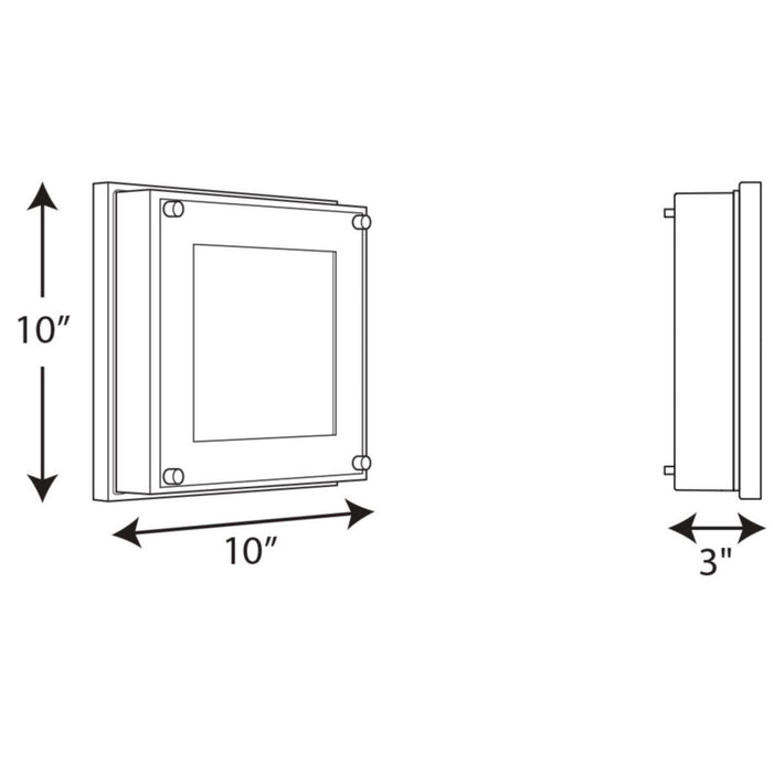 LED Wall Sconce from the Anson collection in Architectural Bronze finish