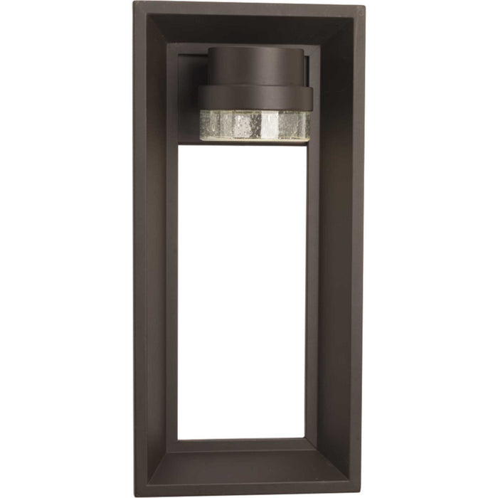 LED Wall Lantern from the Z-1010 collection in Architectural Bronze finish
