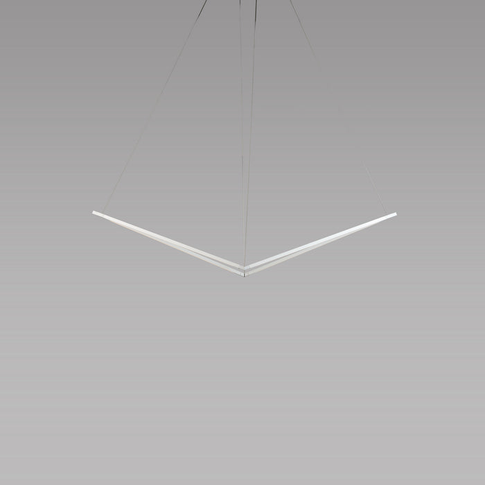 Koncept - ZBP-24-B-SW-MWT-CNP - LED Pendant - Z-Bar Pendant - Matte White