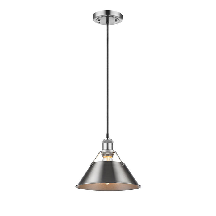 One Light Pendant from the Orwell collection in Pewter finish