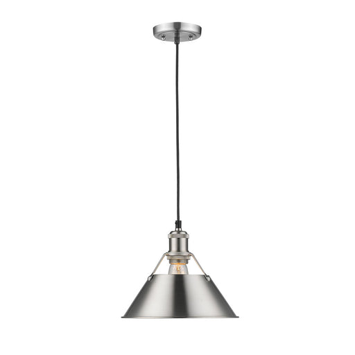Golden - 3306-M PW-PW - One Light Pendant - Orwell - Pewter