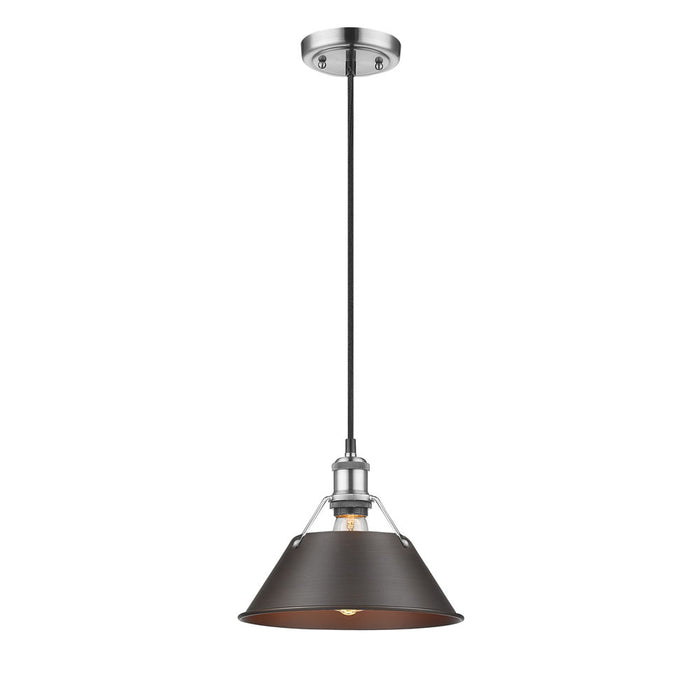 One Light Pendant from the Orwell collection in Pewter finish