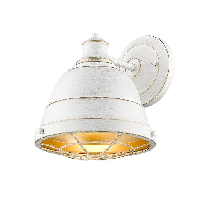 One Light Wall Sconce from the Bartlett collection in French White finish