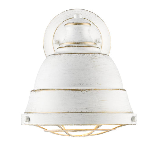 Golden - 7312-1W FW - One Light Wall Sconce - Bartlett - French White