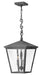 Hinkley - 1432DZ - Three Light Hanging Lantern - Trellis - Aged Zinc