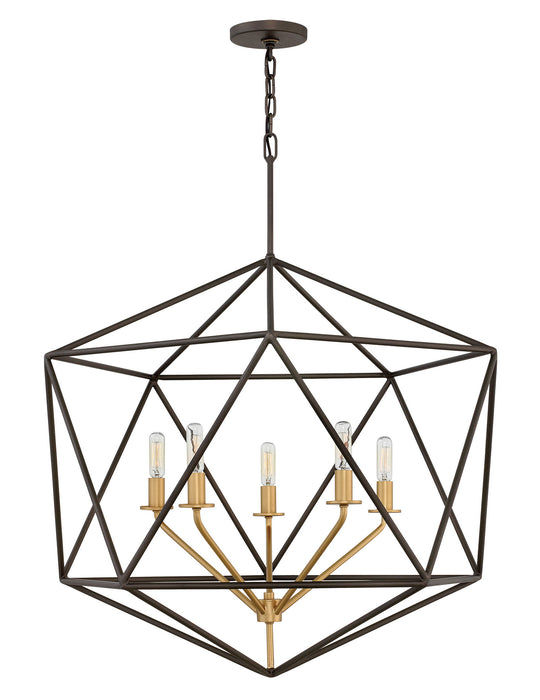 Hinkley - 3025MM - Five Light Pendant - Astrid - Metallic Matte Bronze