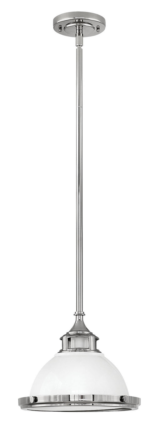 Hinkley - 3122PT - One Light Pendant - Amelia - Polished White