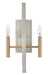Hinkley - 3460CG - Two Light Wall Sconce - Euclid - Cement Gray