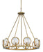 Currey and Company - 9000-0119 - Ten Light Chandelier - Marjorie Skouras - Antique Brass