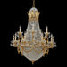 Allegri - 020451-003-FR001 - 25 Light Chandelier - Marseille - Antique Brass