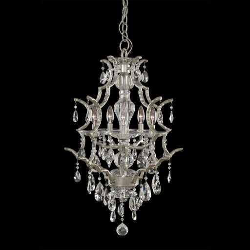 Allegri - 090071-040-FR001 - Five Light Lantern - Shorecrest - Sliver Dollar
