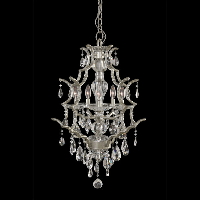 Allegri - 090071-040-FR001 - Five Light Lantern - Shorecrest - Sliver Dollar