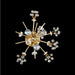 Allegri - 11630-018-FR001 - Three Light Wall Bracket - Flush Mount - Constellation - Gold