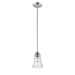 Millennium - 1461-SN - One Light Mini Pendant - Natalie - Satin Nickel